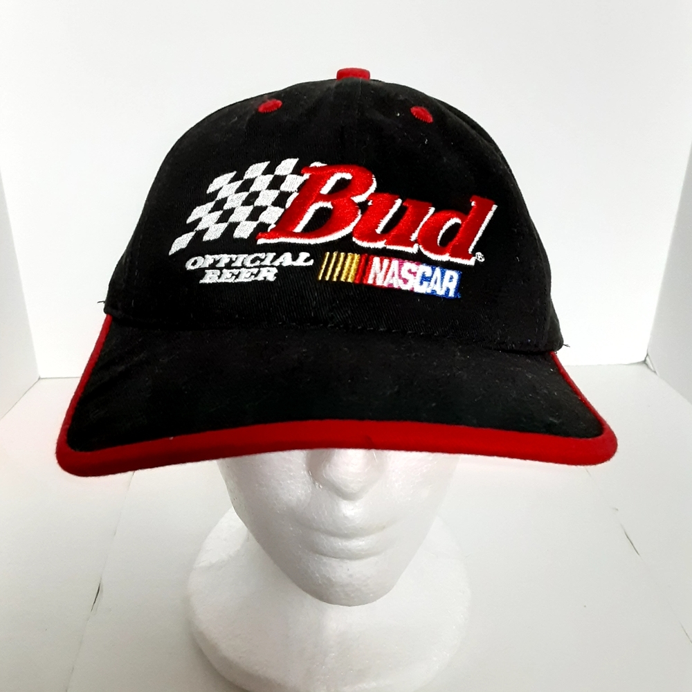 Vintage Budweiser Bud Nascar Official Snapback